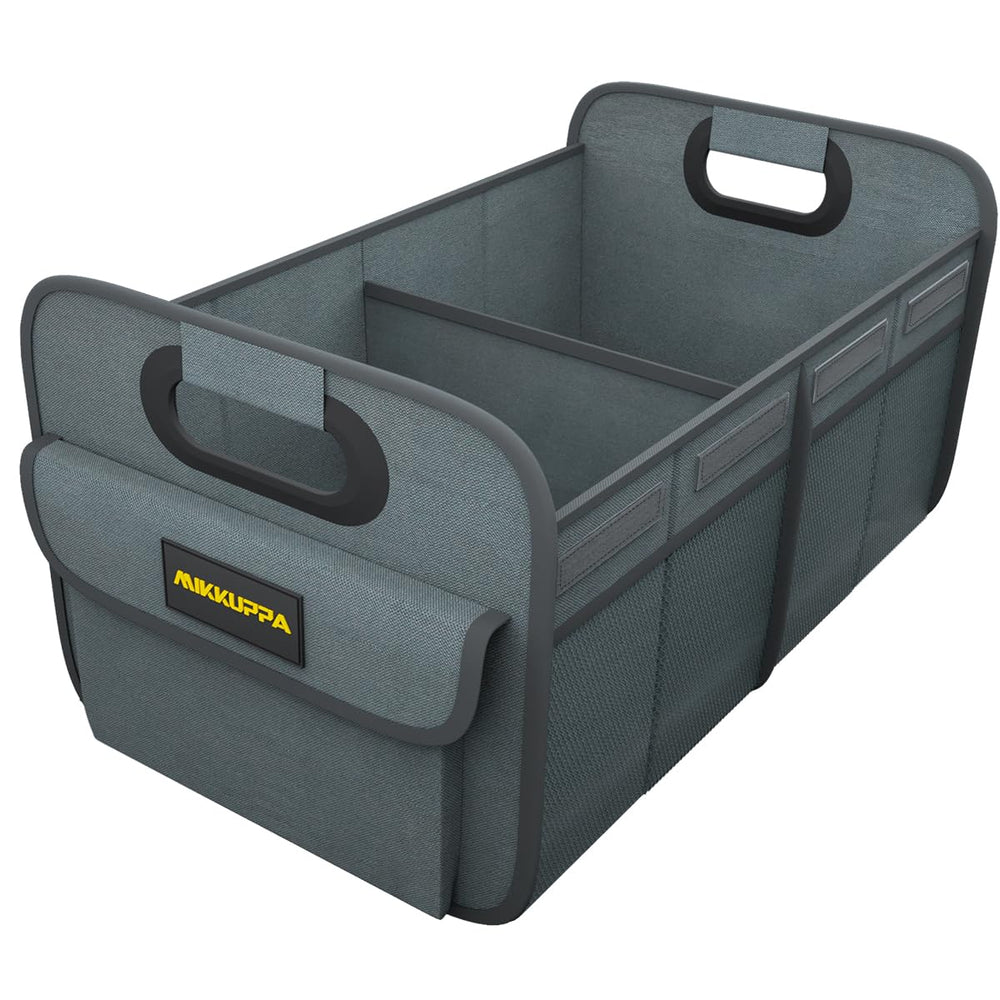 MIKKUPPA trunk organizer 70L foldable for groceries and cargo stability.