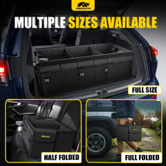 MIKKUPPA organizer adjustable straps prevent shifting for stable cargo.