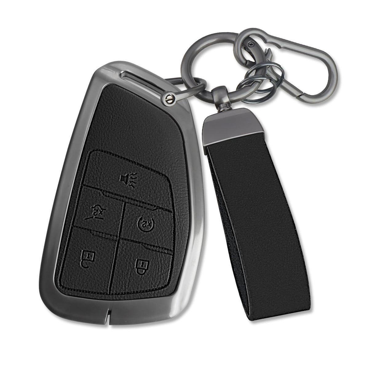 MILD EAST Chevy fob case with 5 buttons protects your key while keeping access easy.