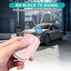 MILD EAST TPU key case offers soft touch and durable protection for Lexus fob.