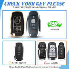 MILD EAST TPU case highlighting 360-degree protection for Lincoln MKC fob.