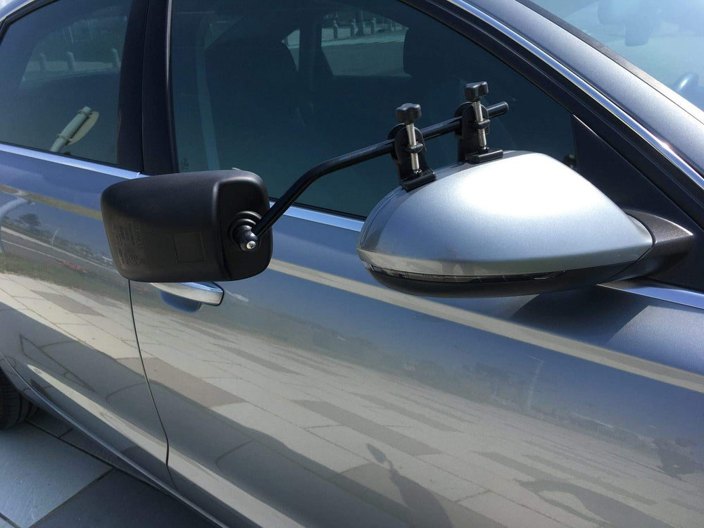 Milenco MIL-4381 Falcon towing mirror right clamp enables fast fitting and clear visibility.