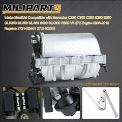MILIPARTS aluminum swirl air flap lever included for consistent air flow control.