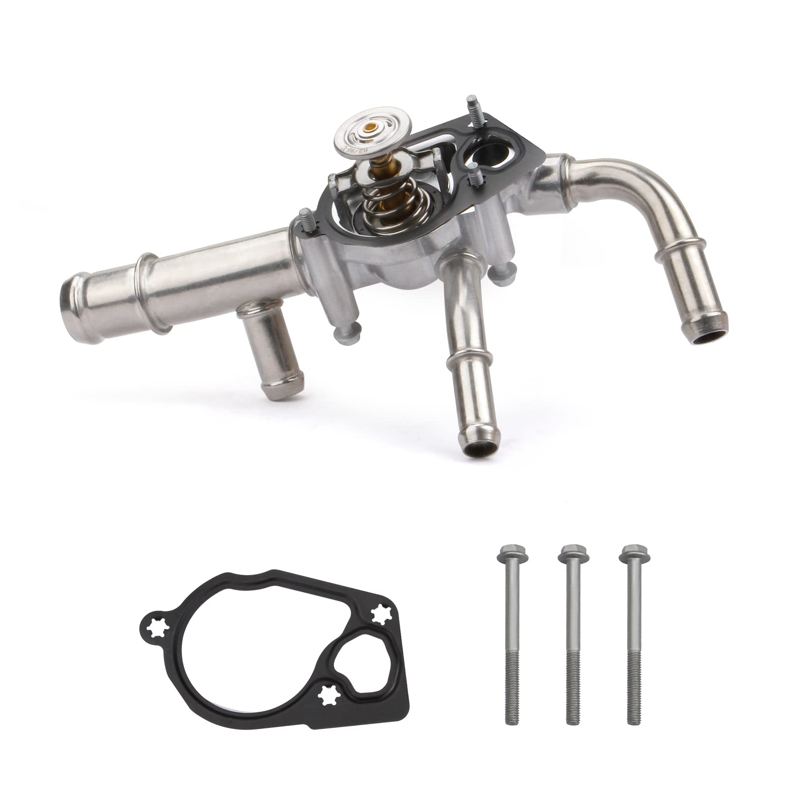 MILIPARTS coolant thermostat housing assembly ready for direct GM V6 replacement