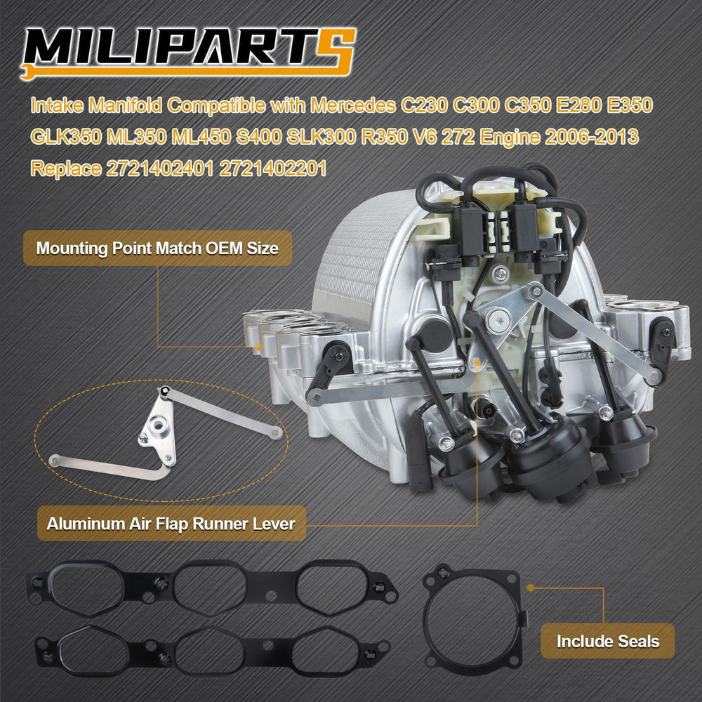 Durable aluminum construction boosts service life under everyday driving conditions.