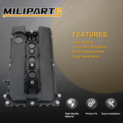 MILIPARTS valve cover for Trax 2013-2020 provides trusted replacement and fit