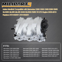 MILIPARTS gasket included with manifold ensures a tight seal during engine operation.