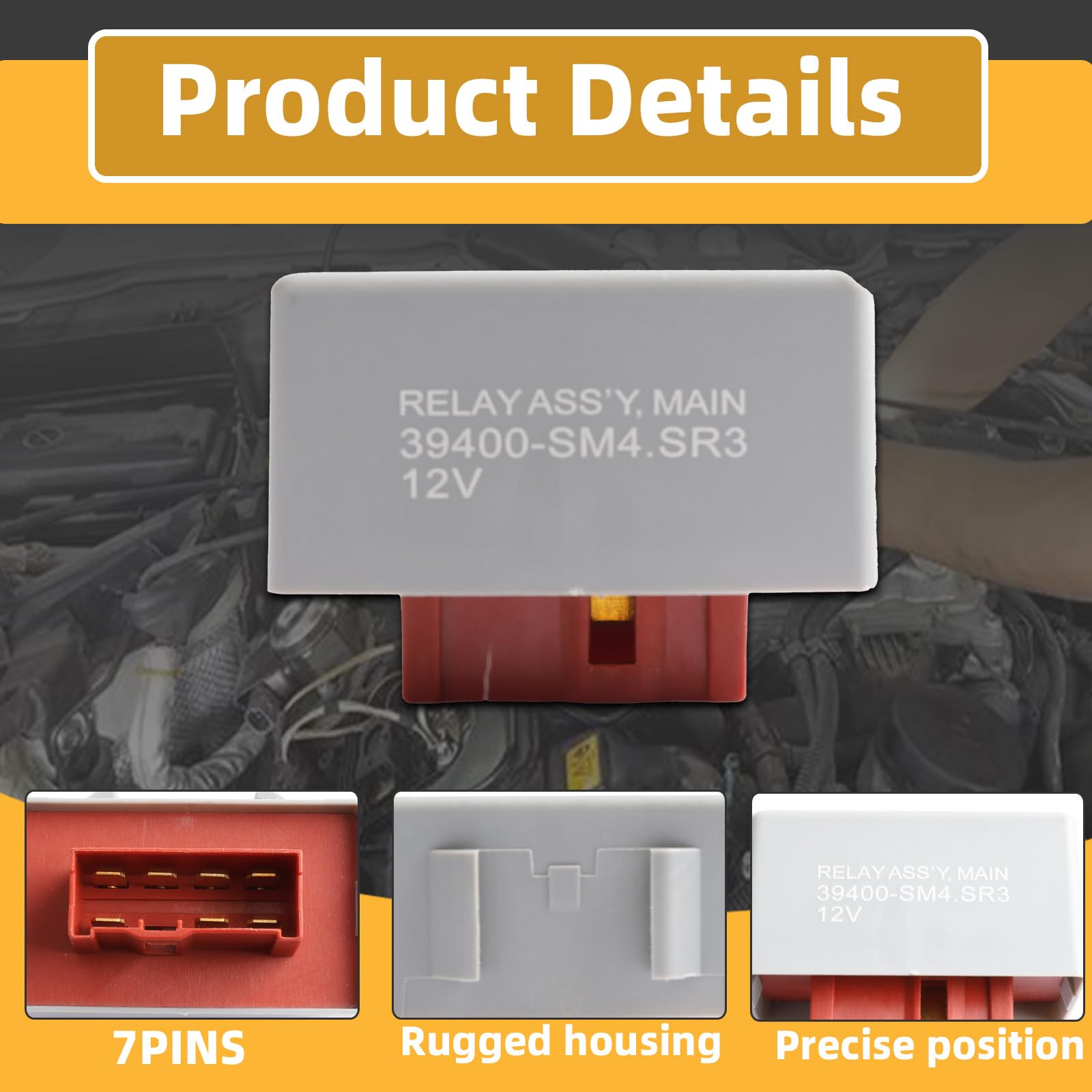 MILIPARTS main-relay-assembly for Honda Pilot delivers smooth engine startups