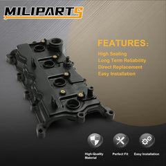 MILIPARTS spark plug seals and bolts included in kit for full replacement