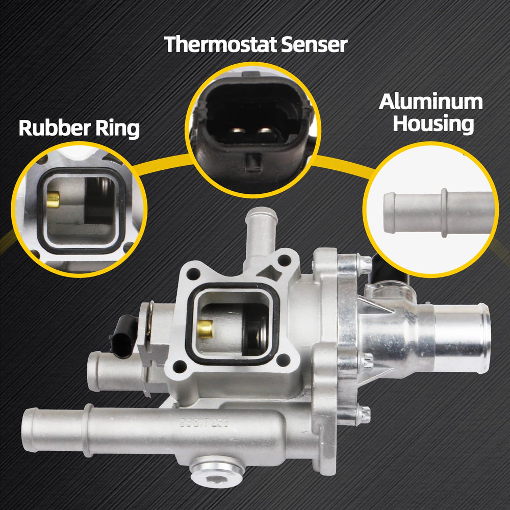 MILIPARTS thermostat housing fitment check ensures Cruze Sonic Trax compatibility