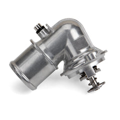 MILIPARTS upgrade aluminum thermostat housing for RAM 1500, front view, reliable cooling potential.