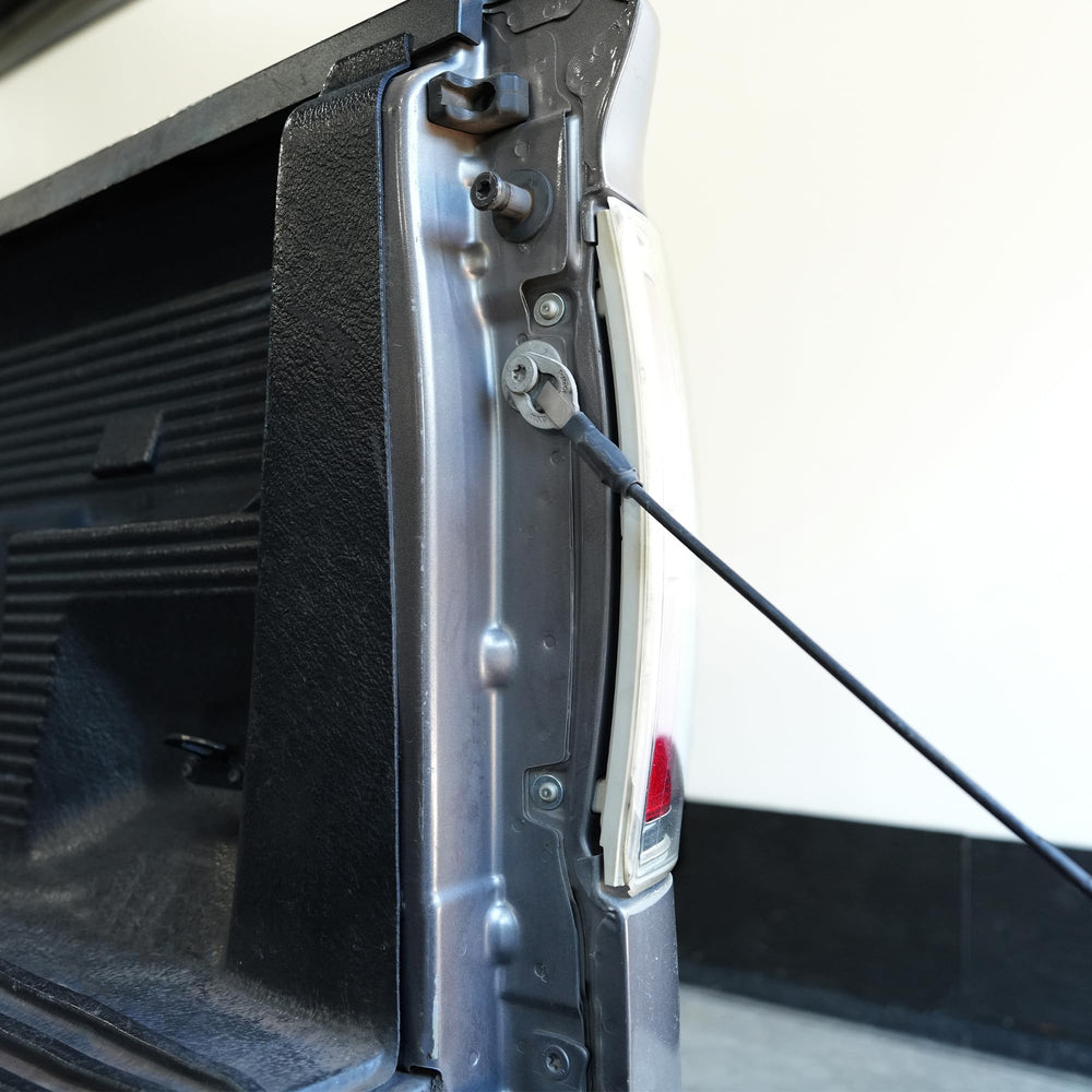 Corrosion-resistant Millercat tail-light screws ensure durability against road exposure.