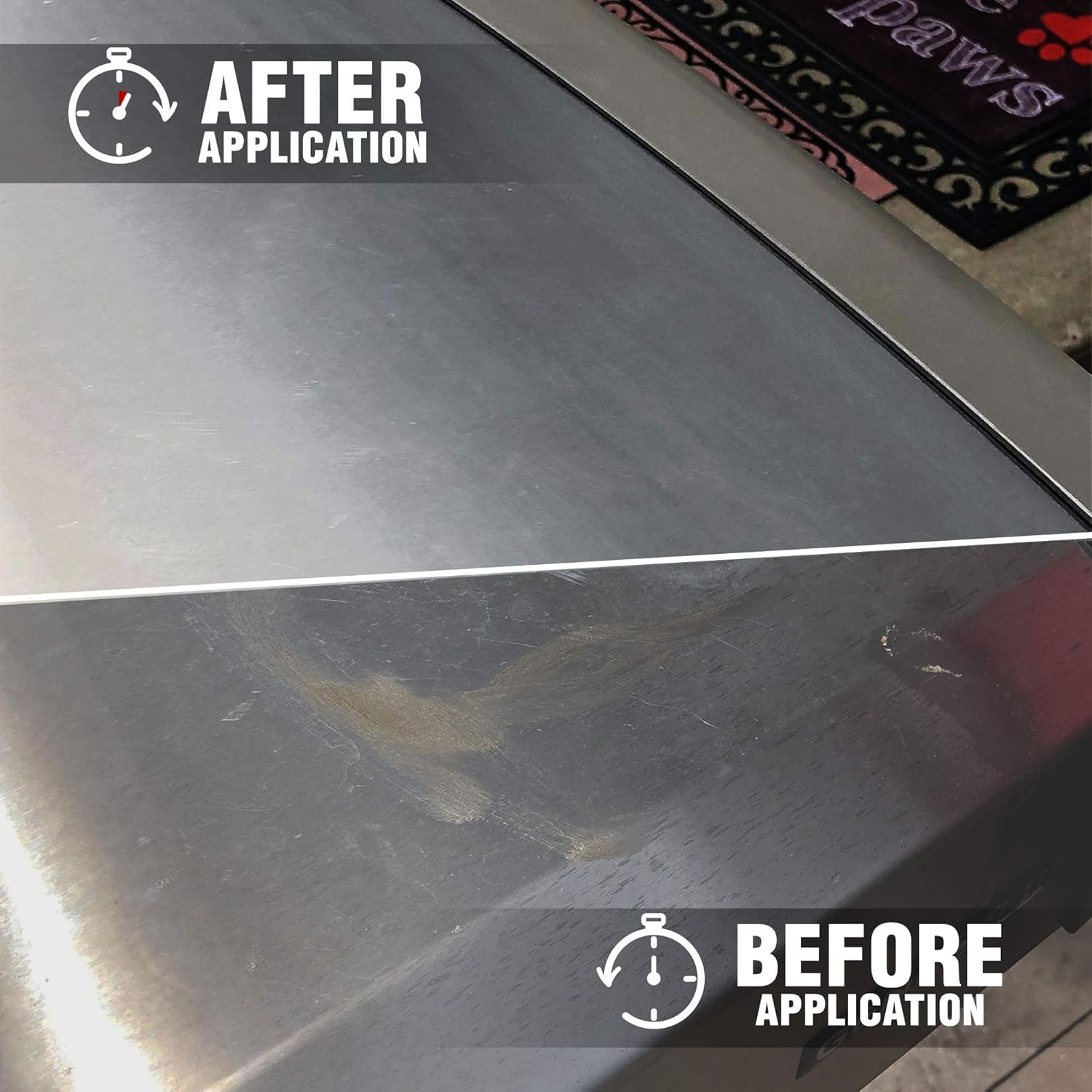 Milsek reduces fingerprint smudges for longer pristine shine