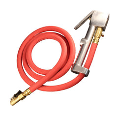 Milton 518 analog tire inflator with a 5-foot hose for quick car tire inflation.
