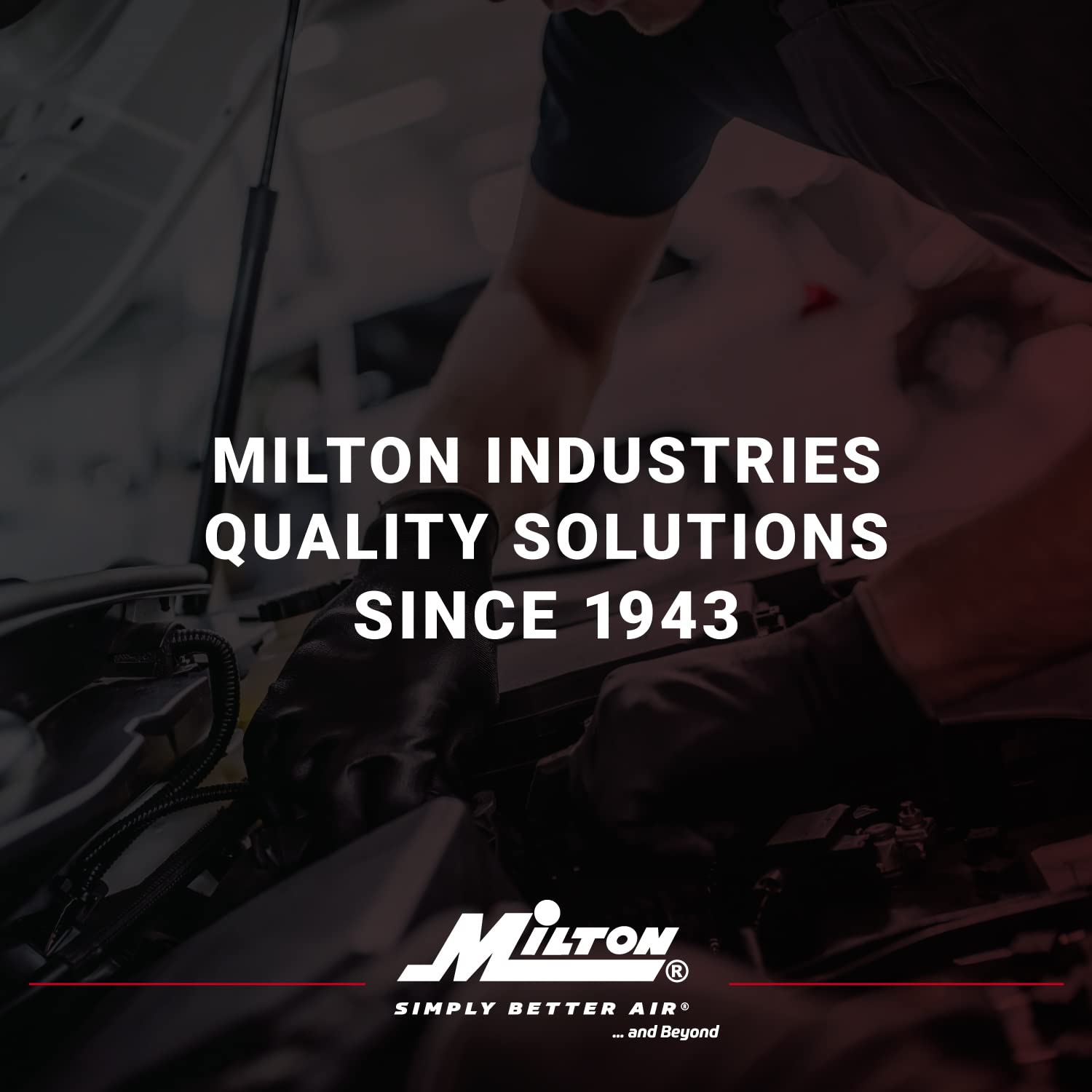 Milton made-in-USA inflator suitable for daily tire care and maintenance.
