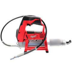 Milwaukee 2446-20 grease gun LED fuel gauge for quick status checks