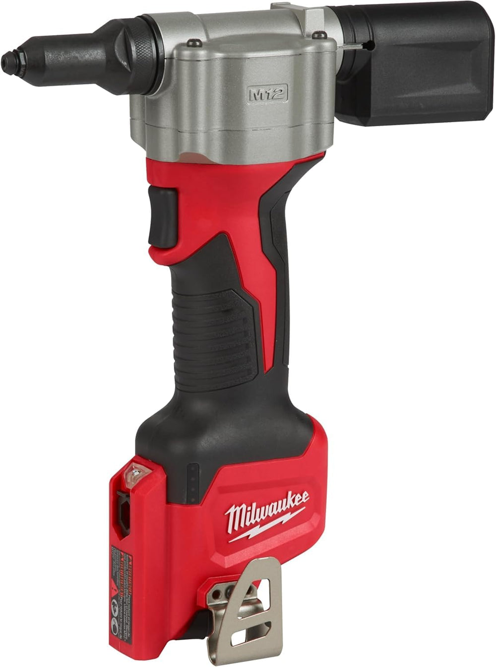 Milwaukee 2550-20 M12 rivet tool bare, fast cordless riveting for metalwork