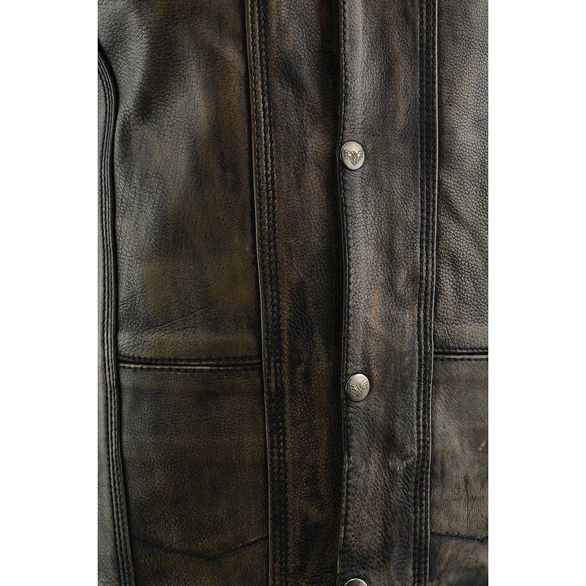 Milwaukee Leather MLM3540 vest extender optional for size flexibility