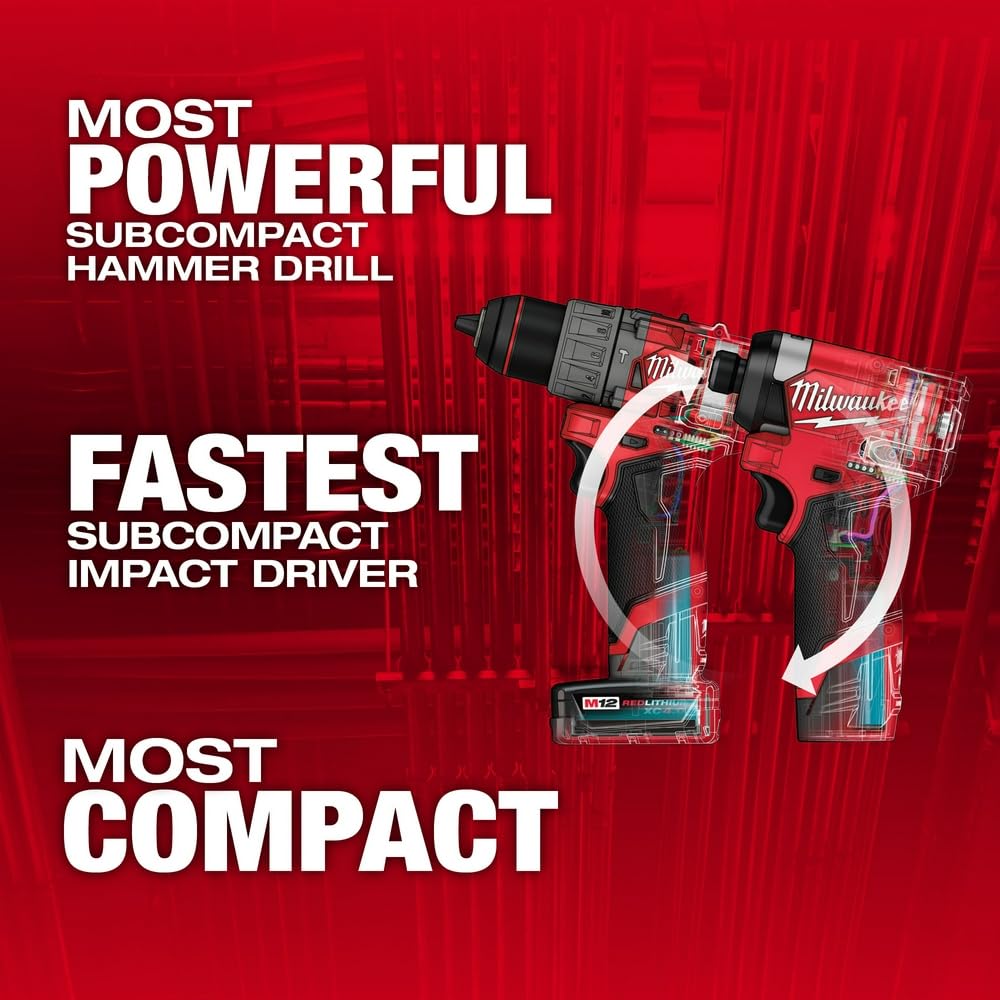 Milwaukee M12 FUEL impact driver ready for fast driving tasks