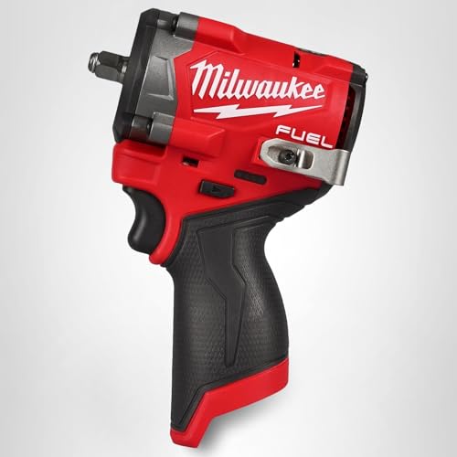 Milwaukee M12 FUEL Stubby in a typical workshop scene