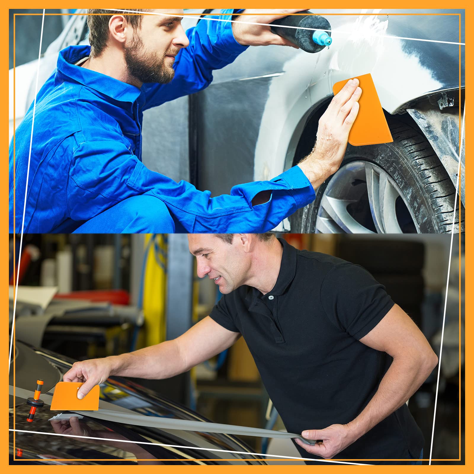 Minatee auto body tools kit ready for fillers, glazes, and putties