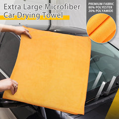 Mindsoft 300gsm microfiber towel delivers high absorbency without scratching.