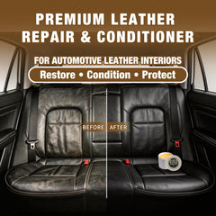 Application wipe-cream demonstrates easy wipe-on leather care