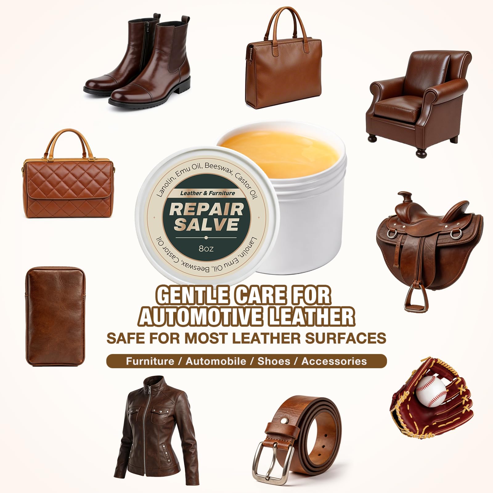 MineeCozee leather care for shoes and bags