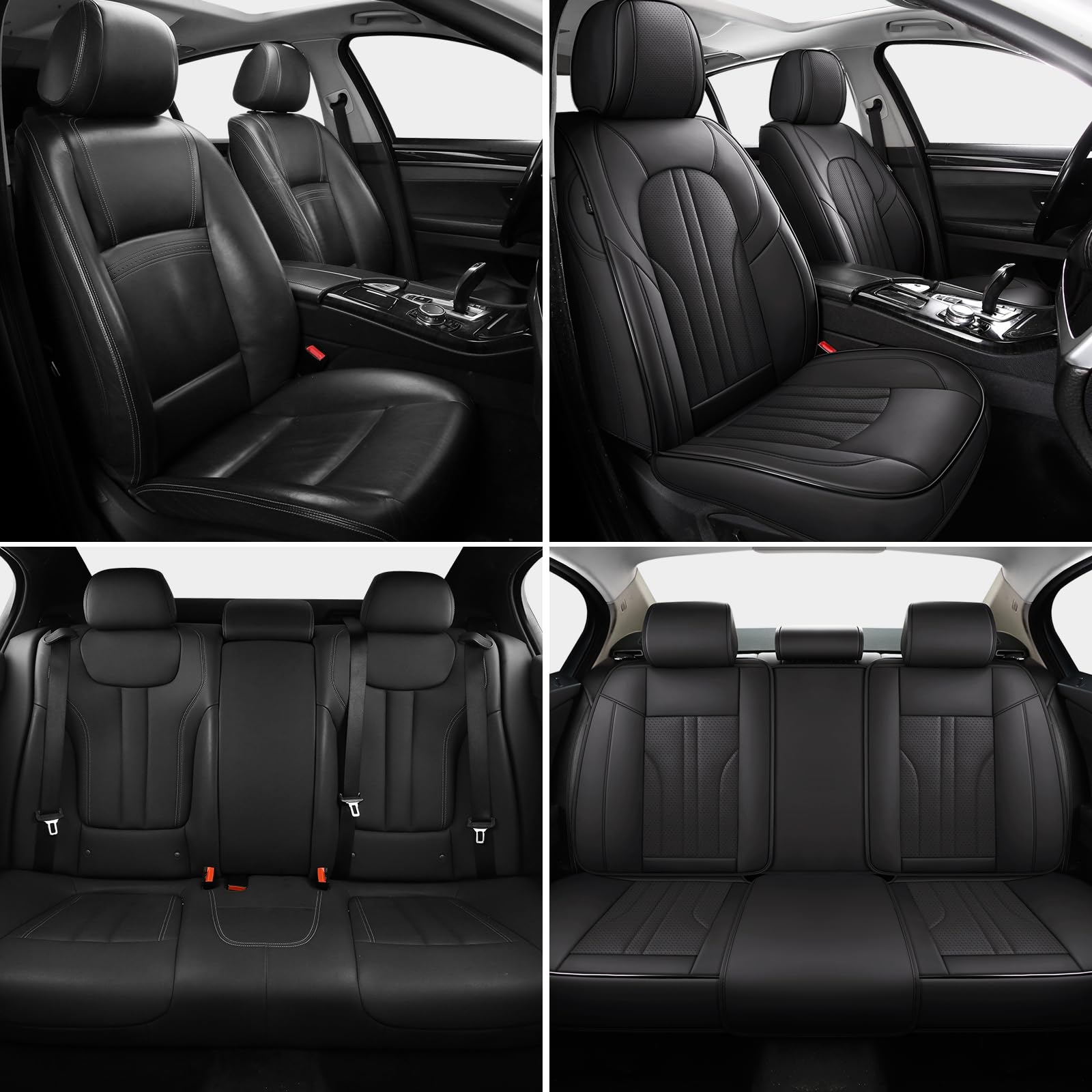 MINGBRON back seat covers in 3-piece set provide rear protection