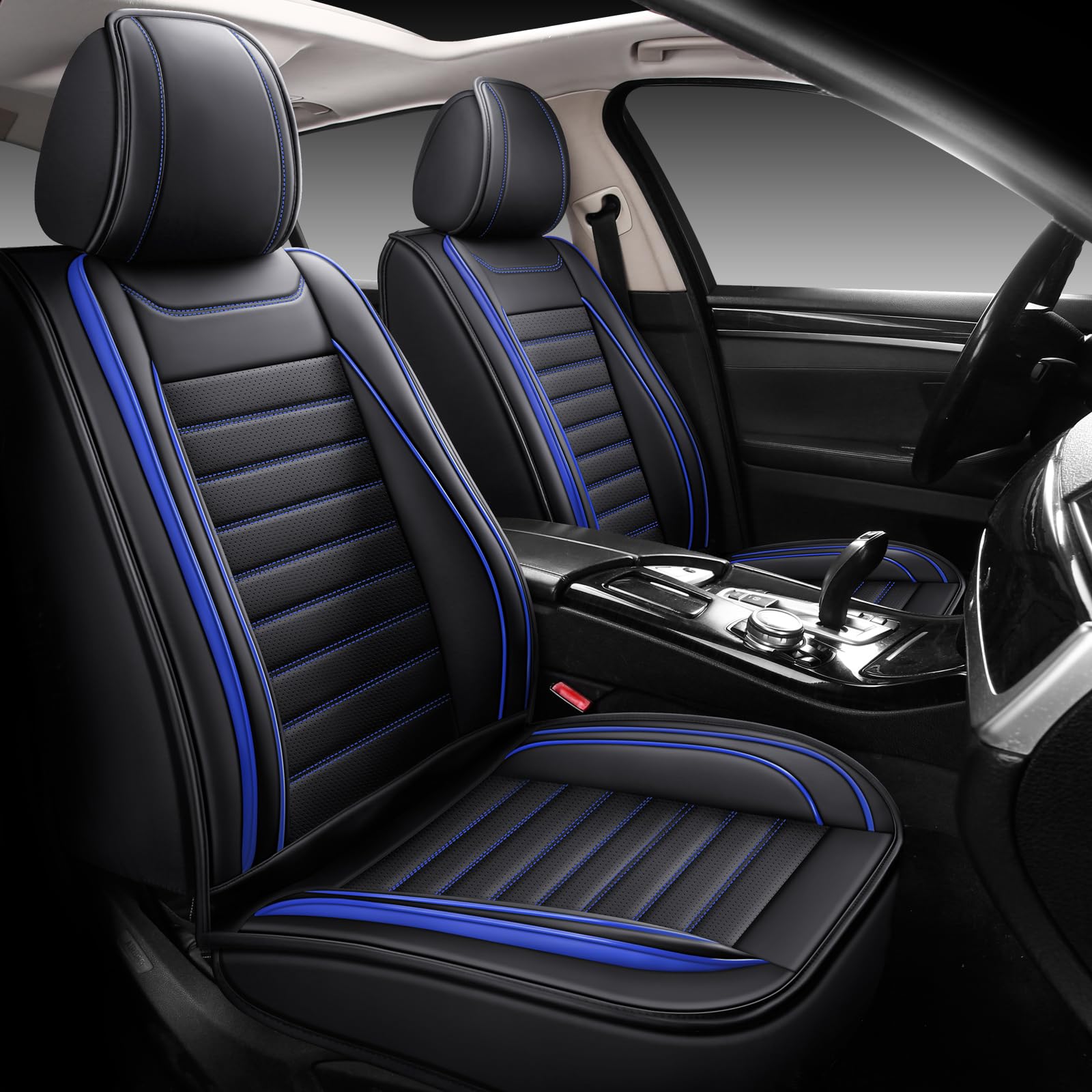 MINGBRON front seat cover in wine red for a quick interior refresh