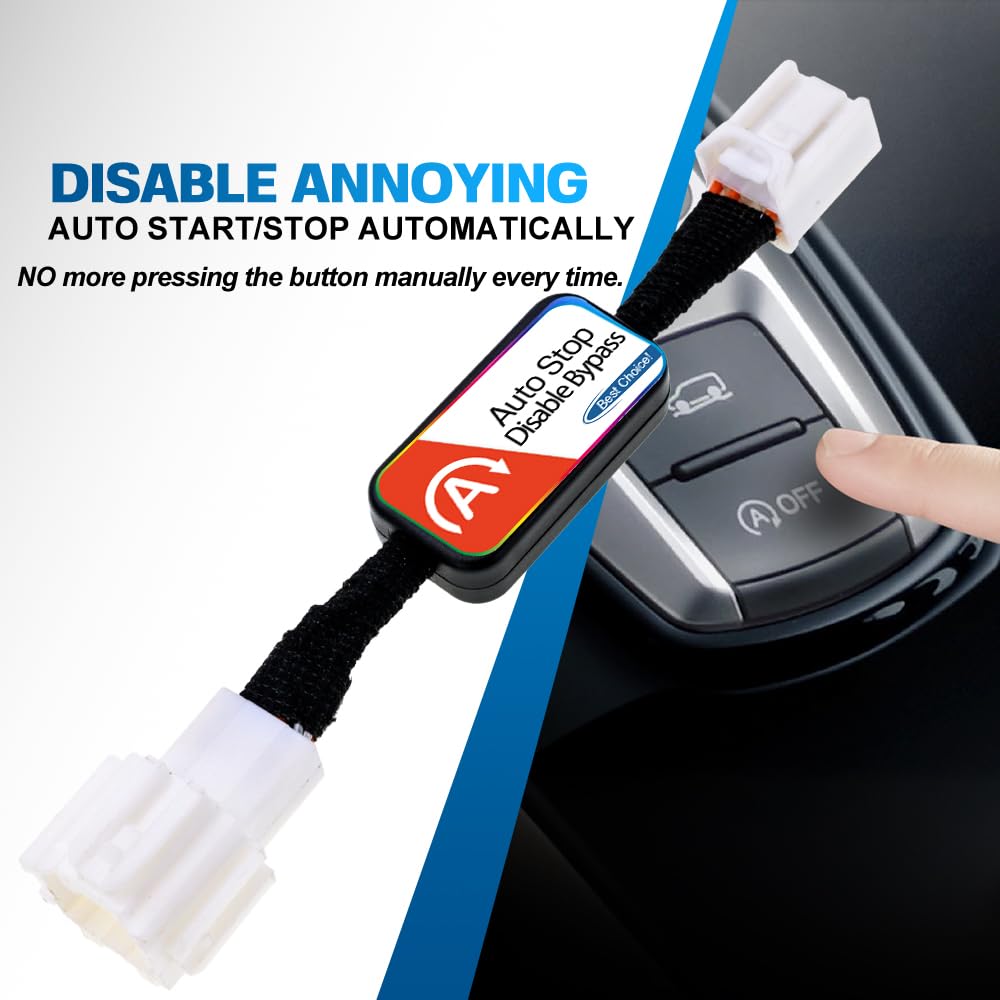 Connection step — unplug idle stop button connector and insert eliminator.