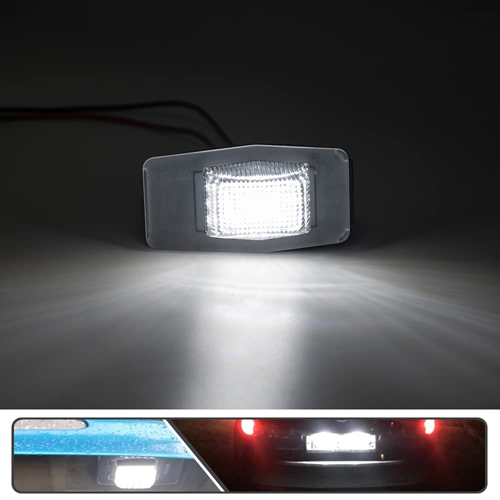 Mingrui test Protege 1999-2003 license plate light provides rear illumination