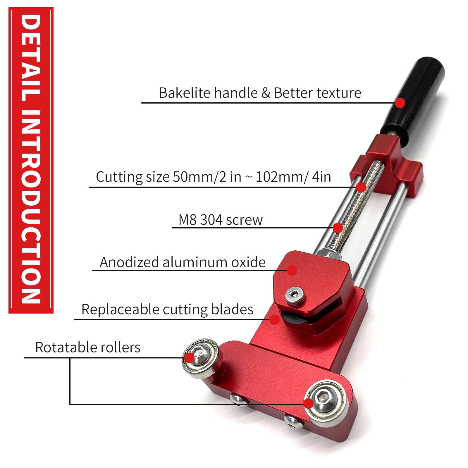durable aluminum body from minlen ensures lasting performance