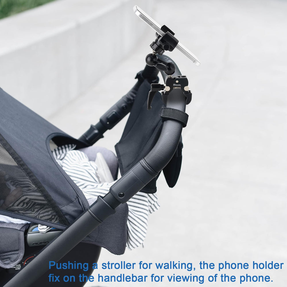Mippko phone holder on a golf cart mount keeps your phone within reach on the course.