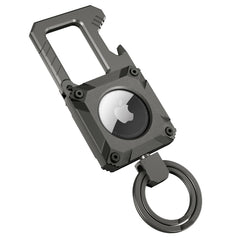 Miroddi AirTag holder keychain secures your tracker for quick locating on the go.