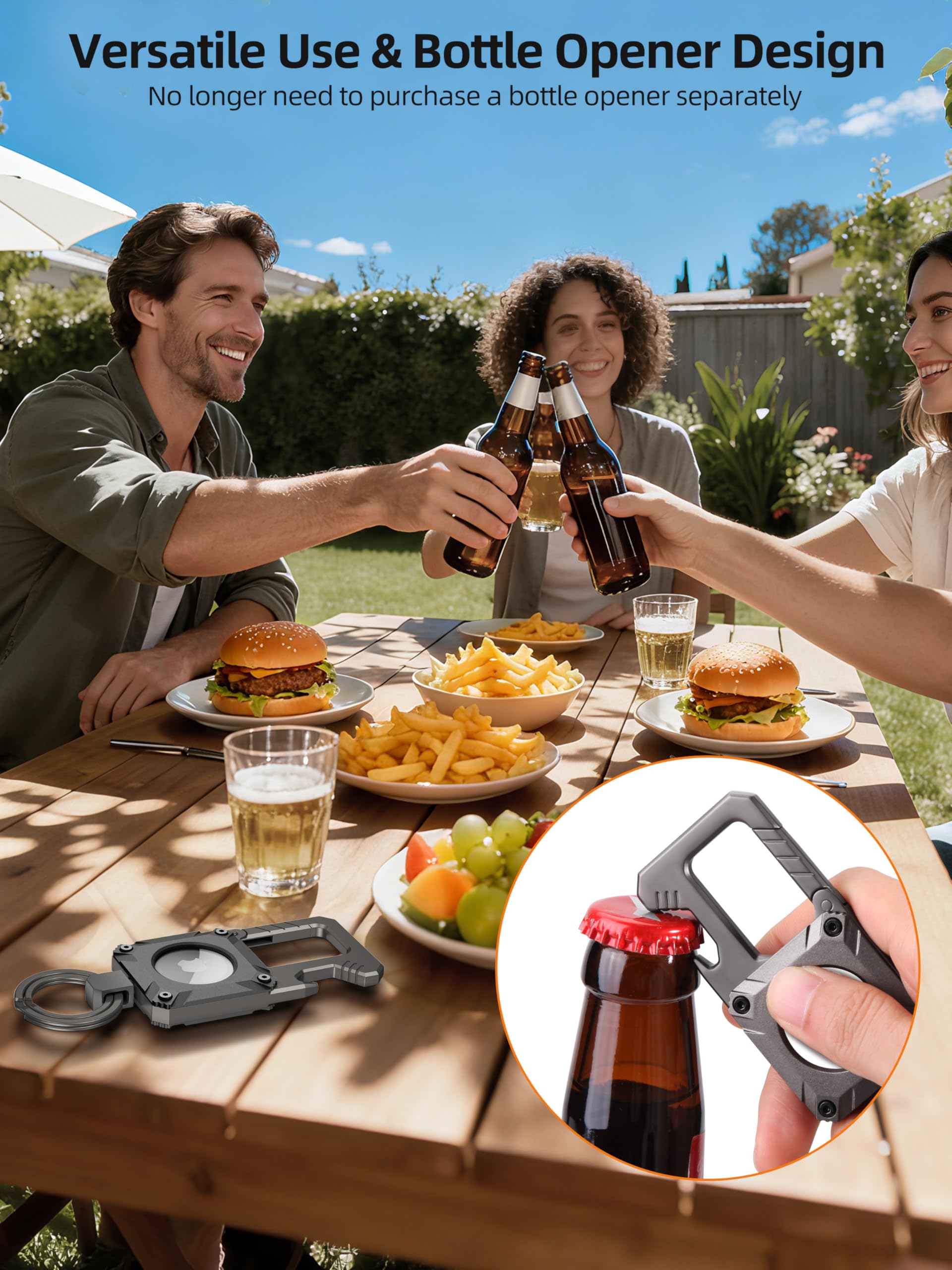 Miroddi easy-installation kit simplifies setup with screws and hex wrench.