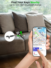 Miroddi IP67 waterproof durability protects keys in rain