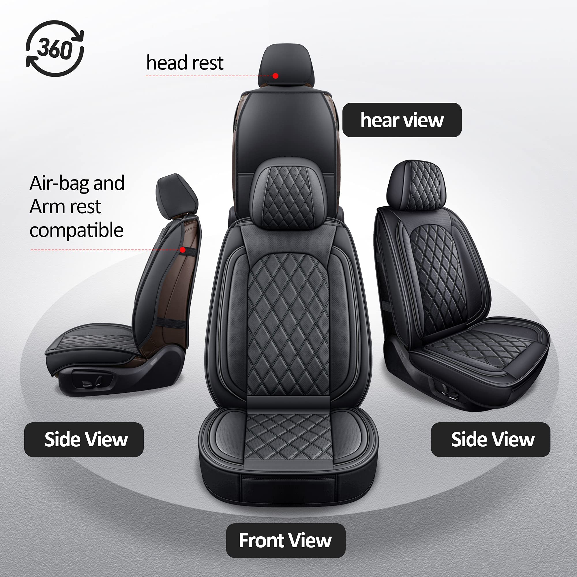 MIROZO interior refresh protects seats from wear and spills during commutes.