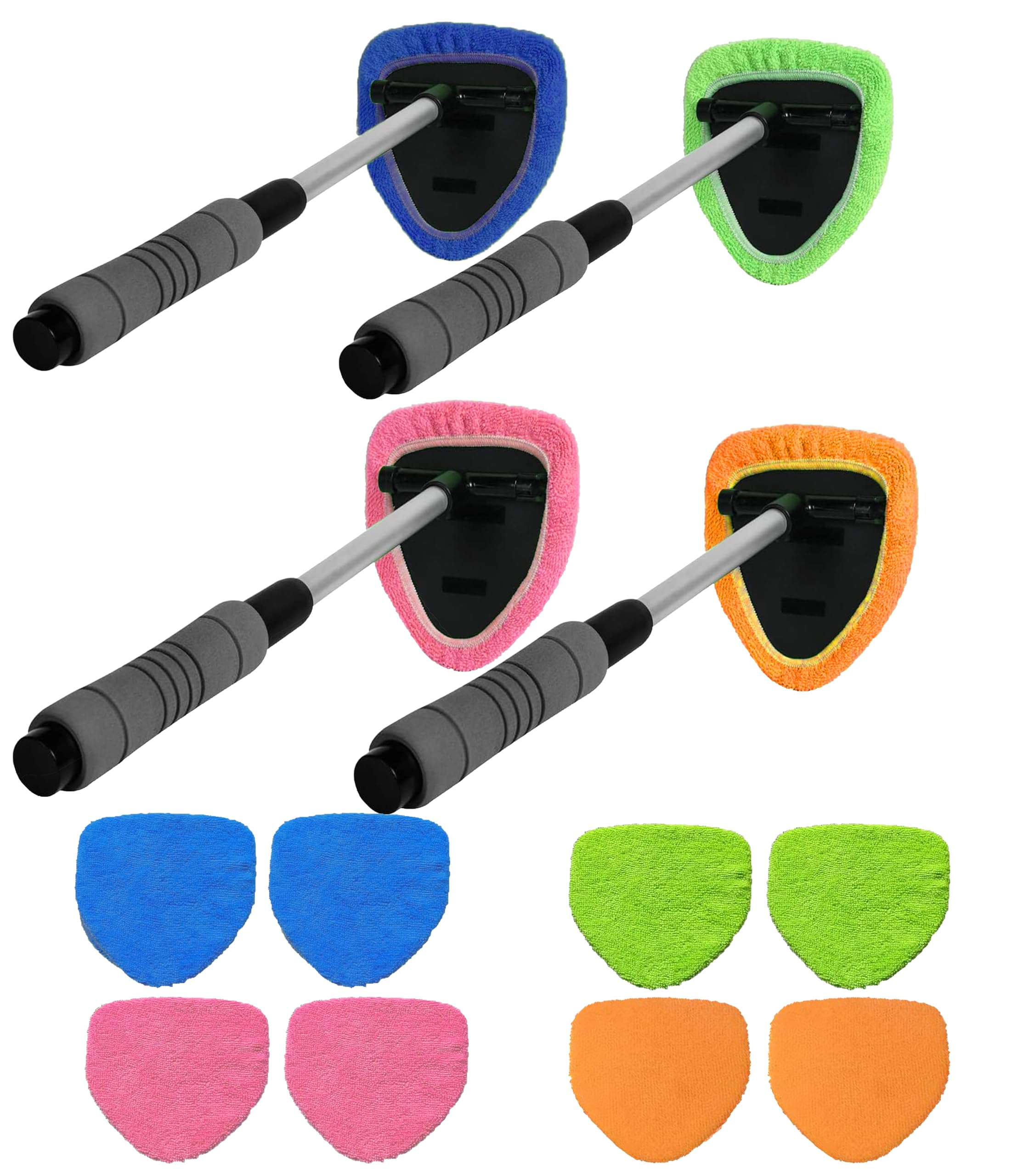 Mirrorever portable car window cleaner kit for on-the-go use