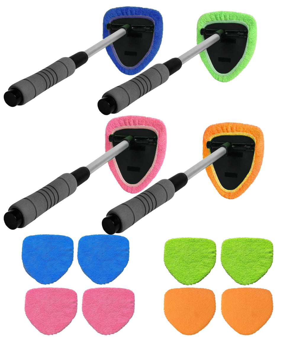 Mirrorever portable car window cleaner kit for on-the-go use