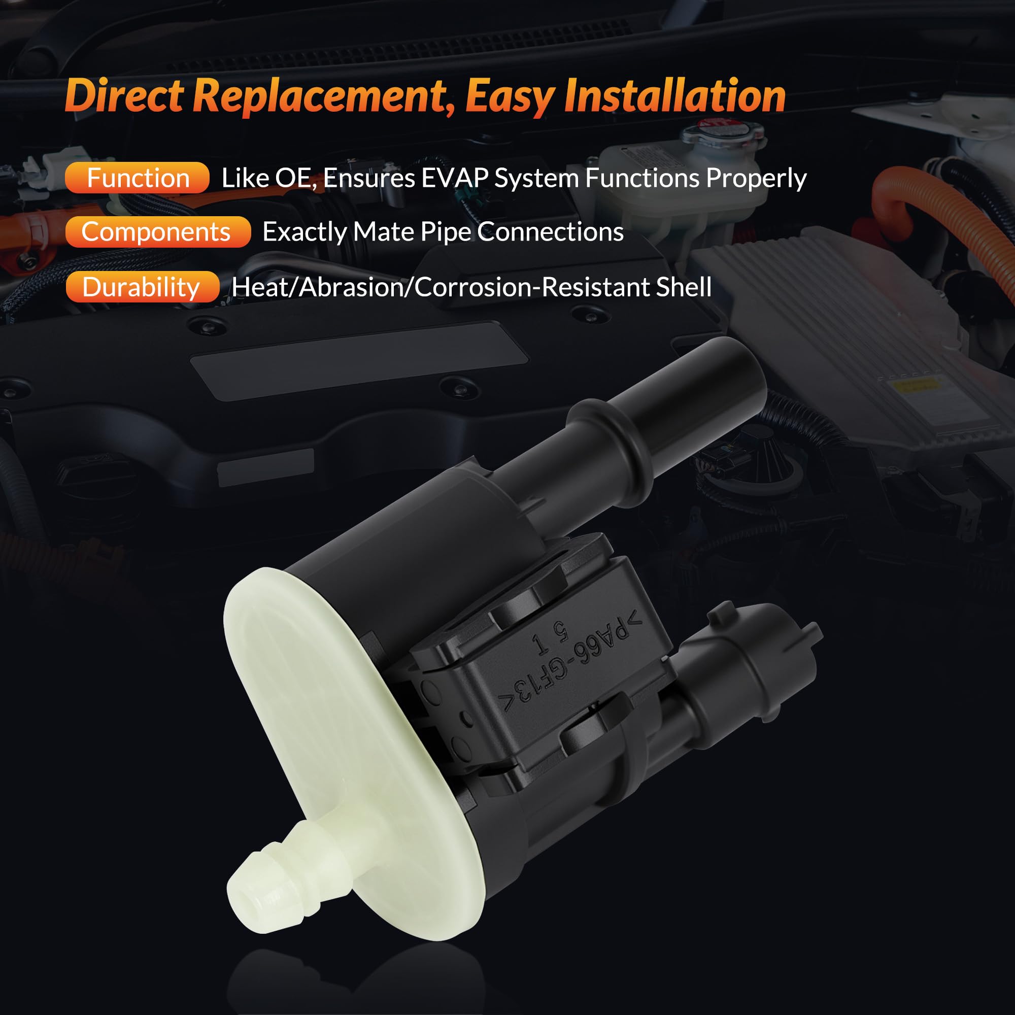 Mirthcos 911-410 purge valve for Dodge Charger promotes stable engine function