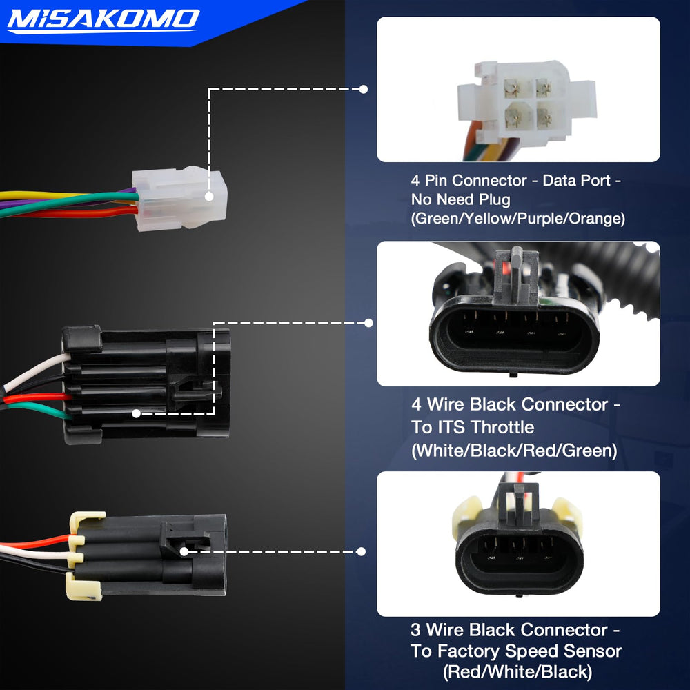 Misakomo 625805 fluorine-insulated cables resist wear.