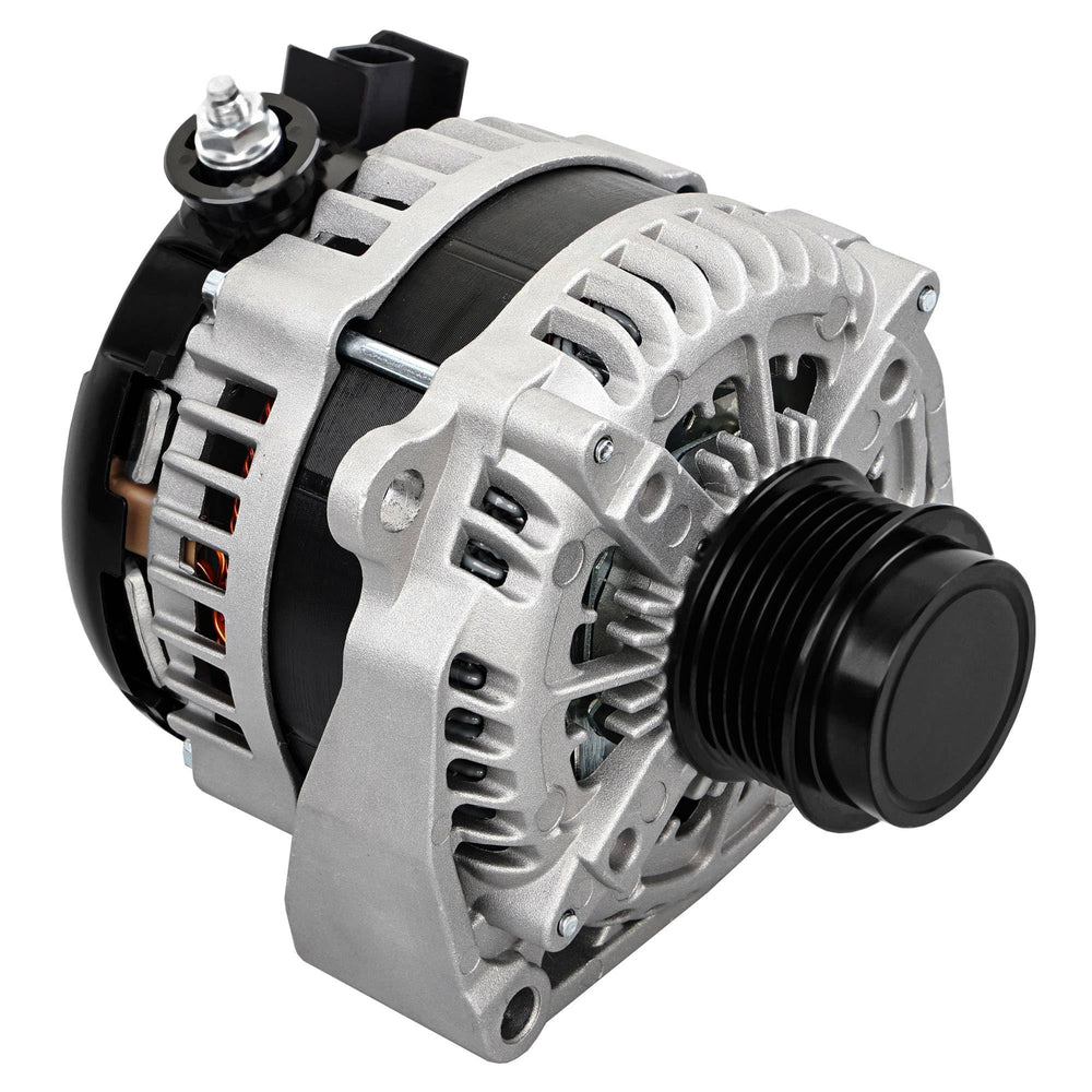 Misakomo 84143540 alternator front view offers OEM-like fit for GM trucks.