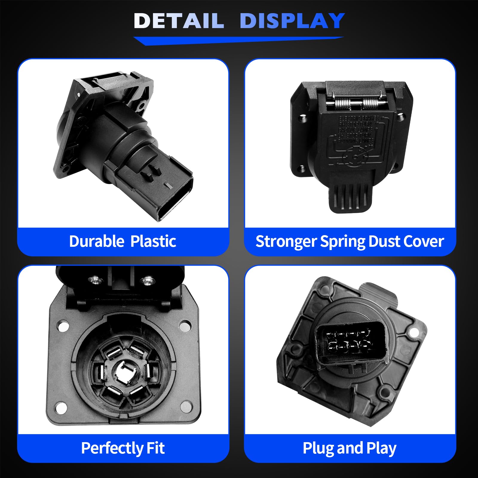 Misakomo durable plastic and metal construction resists rust in all conditions