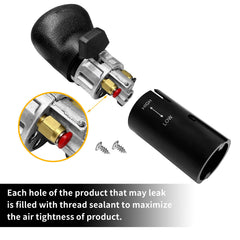 Misakomo heavy-duty aluminum shift knob with rugged body