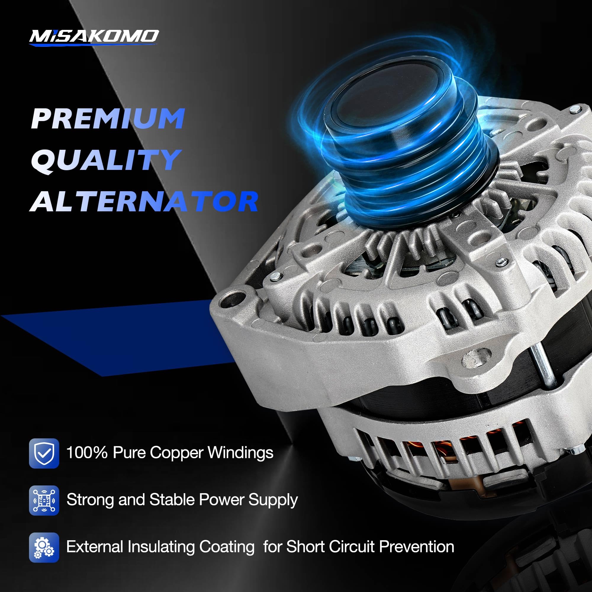 Misakomo OEM-fit-tag confirms direct replacement compatibility with GM OEM numbers.