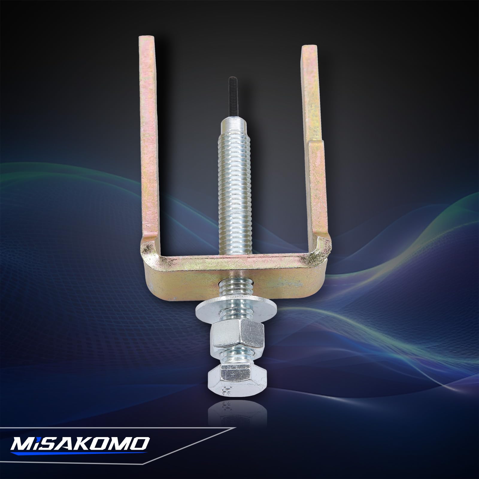Misakomo roller pin removal tool includes a 10-year warranty.