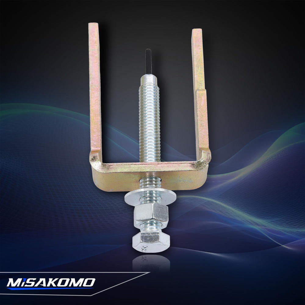 Misakomo roller pin removal tool includes a 10-year warranty.