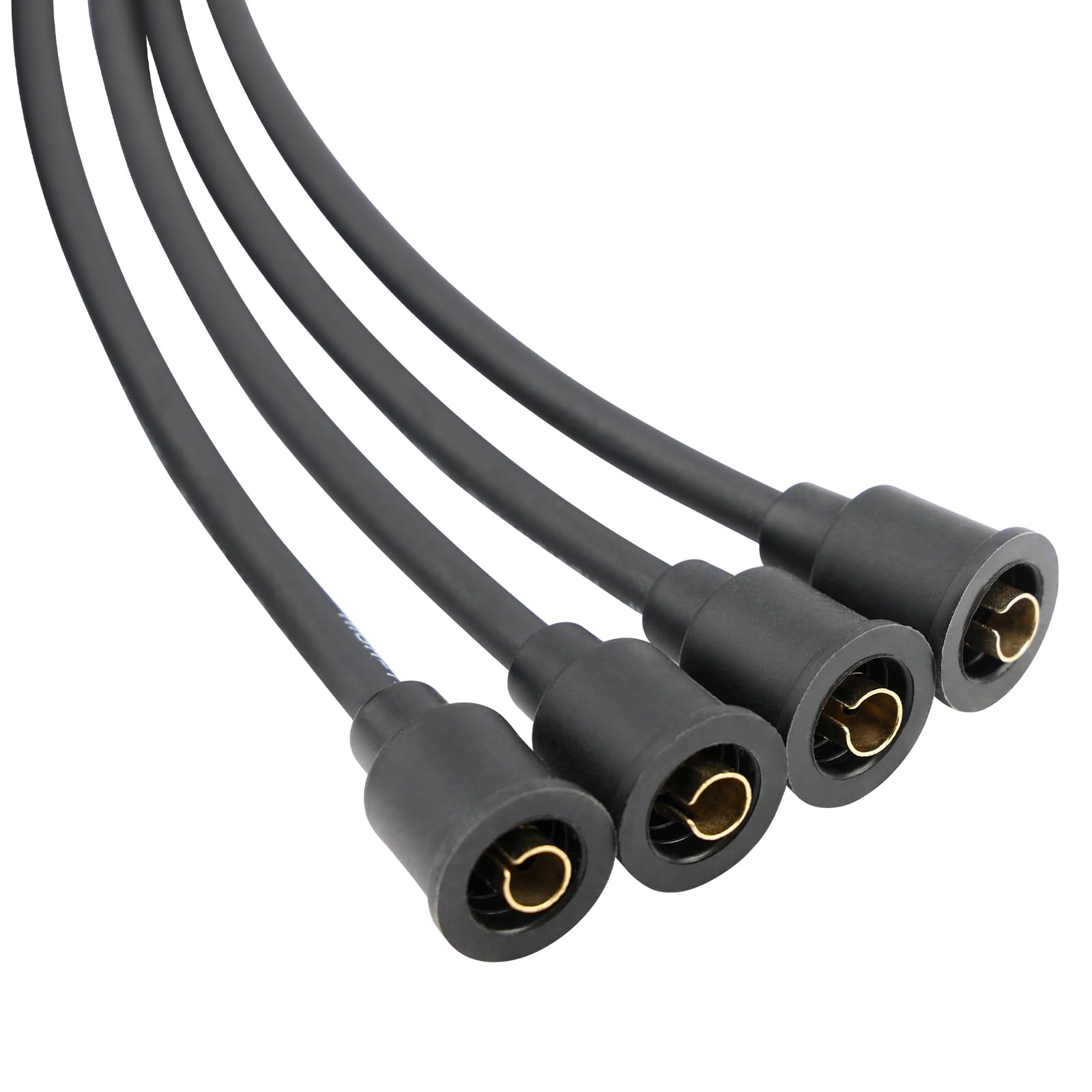 Misakomo silicone boots and 7 mm conductors for durable sealing.
