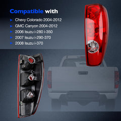 Misakomo tail light left for GMC Canyon offers reliable lighting.